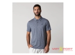 Áo Polo Pickleball Men's Club Polo Navy Heather Chính Hãng