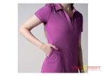 Váy Polo Pickleball Women's Club Novelty Polo Dress Passion Purple Chính Hãng
