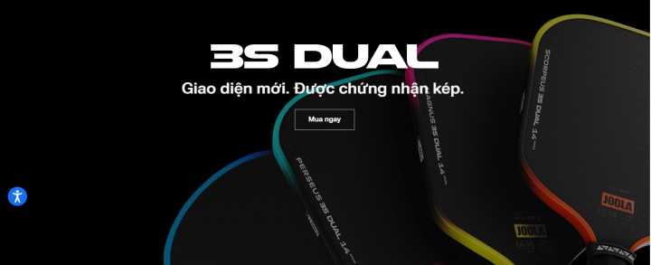 Dòng vợt Pickleball JOOLA 3S Dual – Cú bứt phá mới với chứng nhận kép và thiết kế cá tính