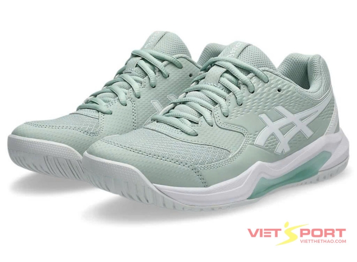 Giày Tennis Pickleball Nữ GEL-DEDICATE 8 Lichen Rock/White