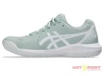 Giày Tennis Pickleball Nữ GEL-DEDICATE 8 Lichen Rock/White