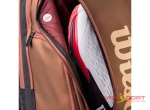 Balo Tennis Wilson Super Tour Pro Staff V14 Nâu