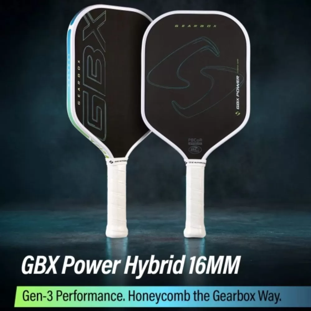 Vợt Pickleball Gearbox GBX Power Hybrid - Gen-3 Honeycomb
