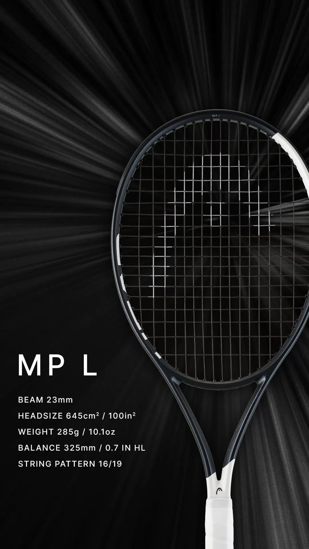 VỢT TENNIS HEAD SPEED MP L 285G 2026