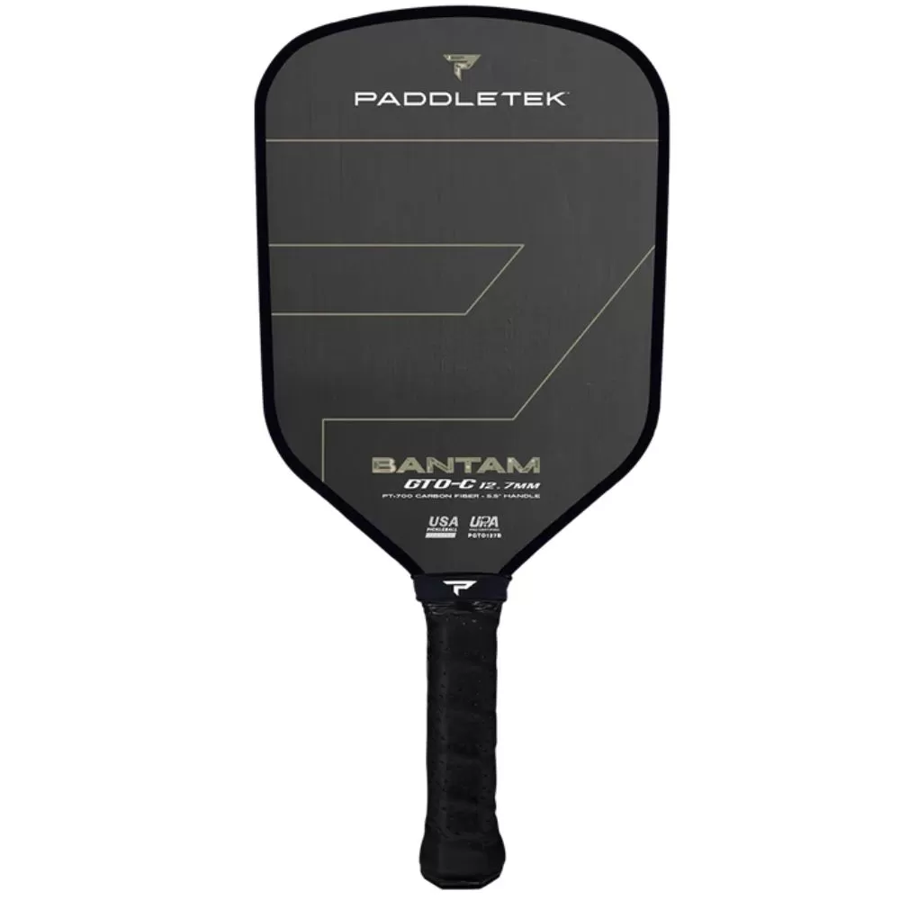 Vợt Pickleball Paddletek Bantam GTO-C 12.7mm Titanium White