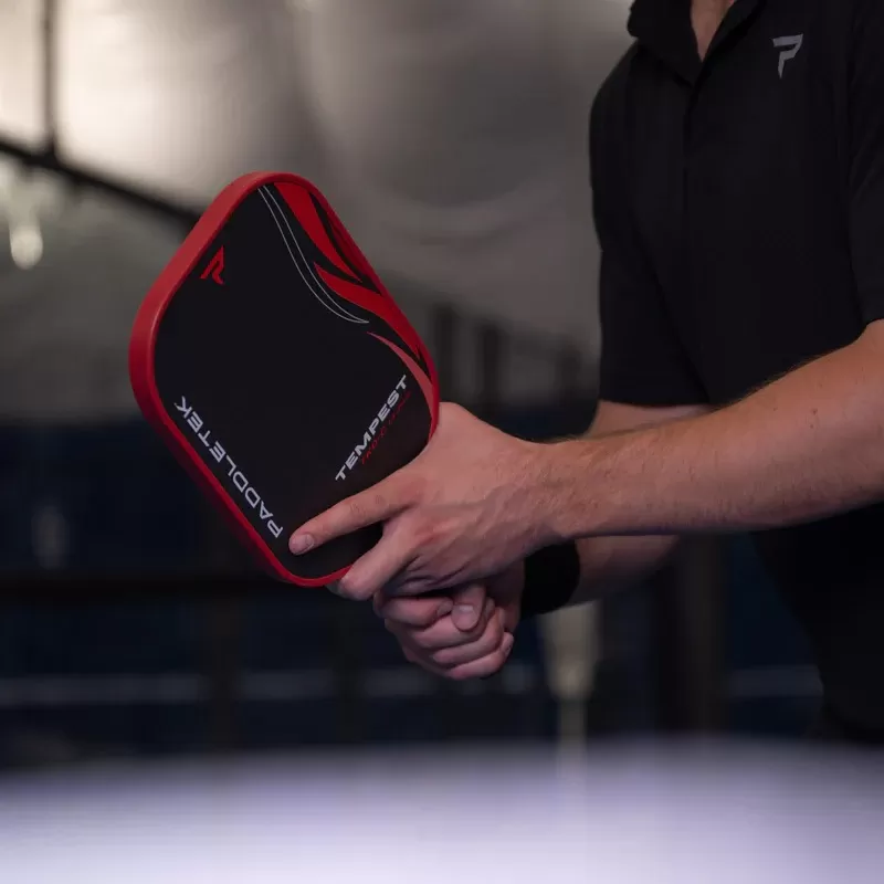 Vợt Pickleball Paddletek TEMPEST TKO-C 14.3mm Red-Wildfire  Standard