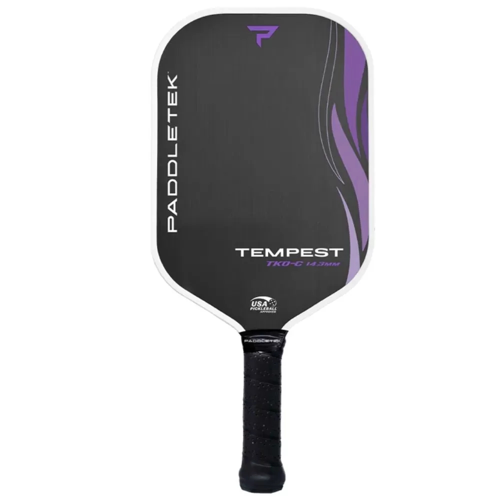 Vợt Pickleball Paddletek TEMPEST TKO-C 14.3mm Purple Aurora Standar