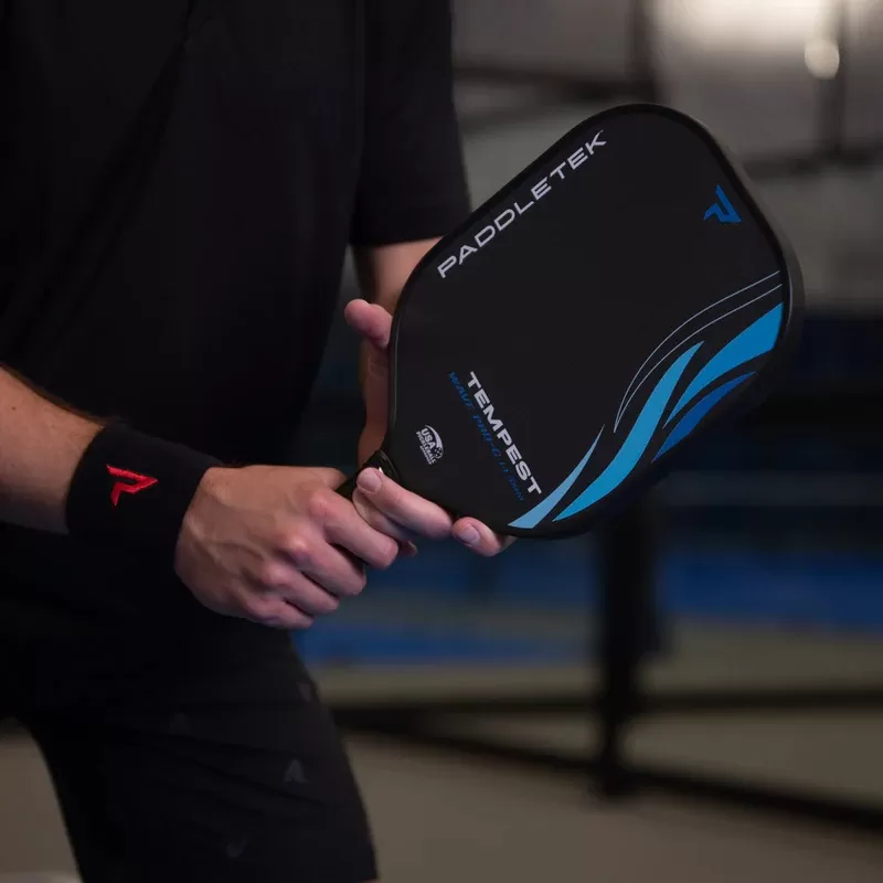 Vợt Pickleball Paddletek Tempest Wave Pro-C 14.3mm Blue Riptide Standar